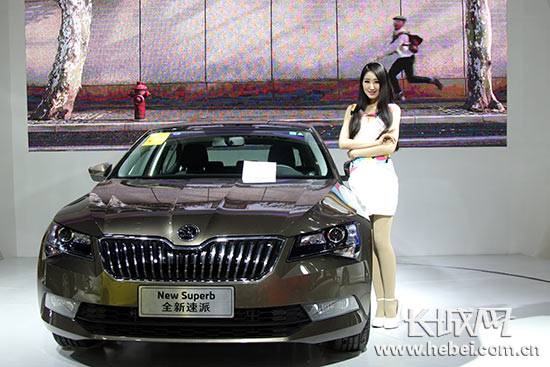 車模表演。長城網 邢丁 攝