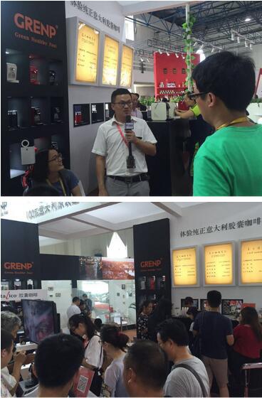 北京國際咖啡展 展出價比最高的膠囊咖啡機(jī)(圖1)