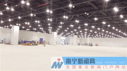 會展中心改擴建場館裝修收尾 B、C塊場館(圖2) 會展中心改擴建場館裝修收尾 B、C塊場館8月啟用