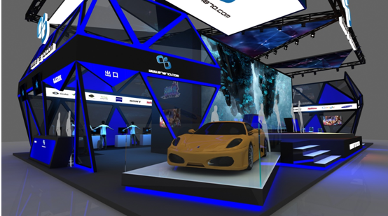 87870展臺設計神秘酷炫惹人遐想(圖3) 87870展臺設計照曝光 神秘酷炫惹人遐想