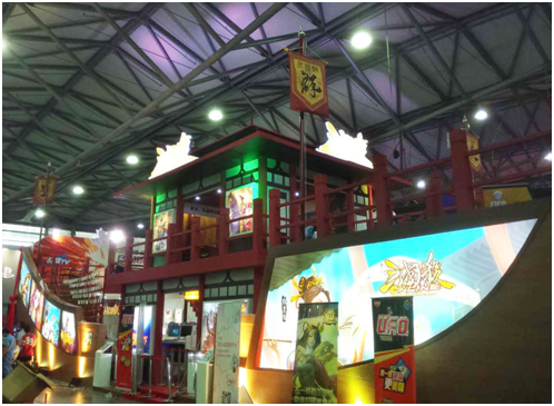 ChinaJoy熱浪翻涌,三國殺展臺(tái)設(shè)計(jì)酷炫弄潮(圖1) ChinaJoy熱浪翻涌,三國殺友誼戰(zhàn)艦酷炫弄潮