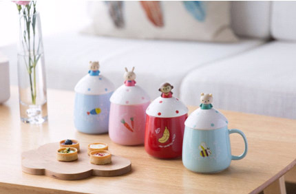 七大組團展區(qū)參加十月深圳禮品家居展(圖1) 創(chuàng)意陶瓷杯