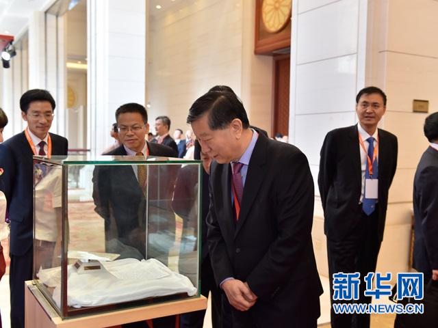 銀監(jiān)會(huì)主席尚福林等參觀 江西紅色金融歷史展 